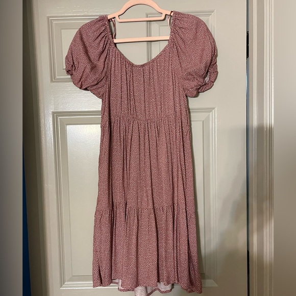 Pink and white polka dot dress - Picture 2 of 2